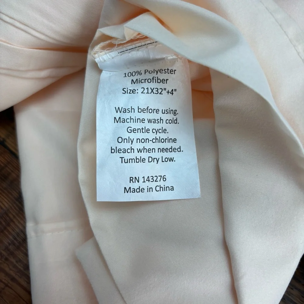 Concierge Collection Queen Microfiber Sheet Set Butter